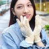 Snow Hand Warmer Thickened Knitting Gloves New Full Finger Gloves  Outdoor Indoor