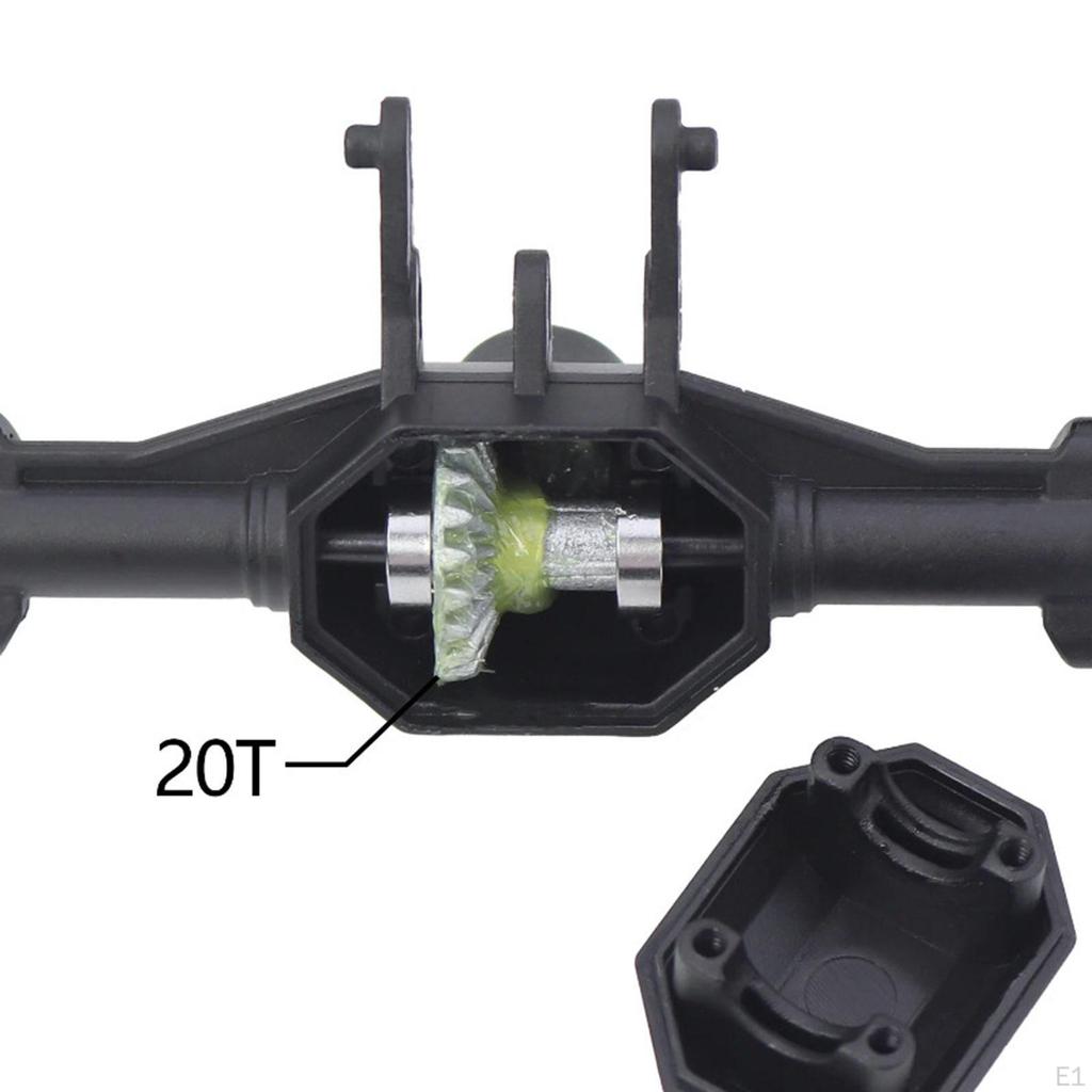 Scale RC Car Front And Rear Axle Set Bridge for 1:18