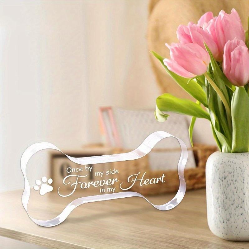 Pet Memorial Gift, Dog Remembrance Plaque, Pet Memorial Keepsake, Condolence Gift for Someone Who Loss Pet Dog, Pet Loss Comfort