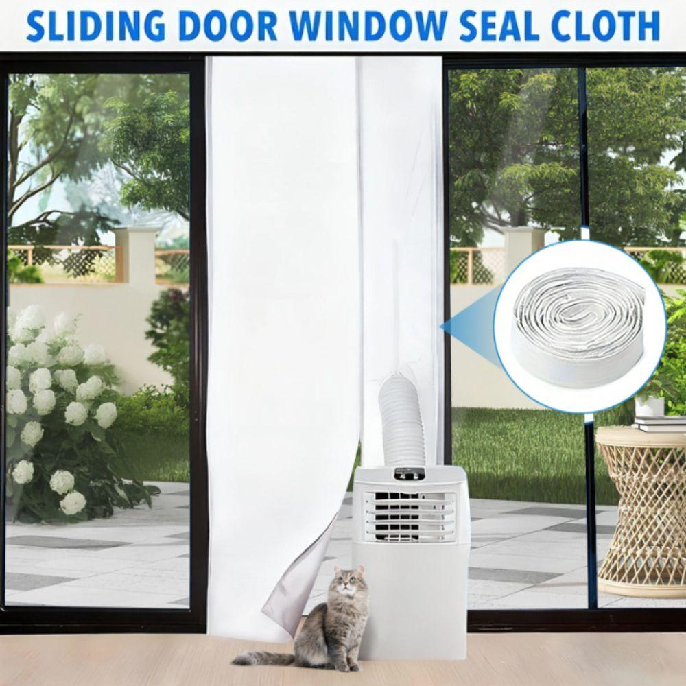 Easy To Install Mobile Air Conditioner Door Seal Portable Sliding Door Seal Home Cooling