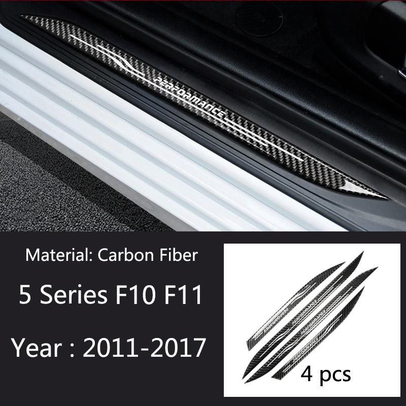 Аксессуары Для BMW 1 3 4 5 Серии F10 F20 F30 F34 X1 X3 X5 X6 Накладки на пороги Welcome Pedal Защитные накладки на пороги Защитные накладки