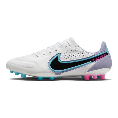 Кроссовки унисекс Tiempo Legend 9 Elite AG Pro Blast Pack White Baltic-Blue Pink-Blast DB0824-146