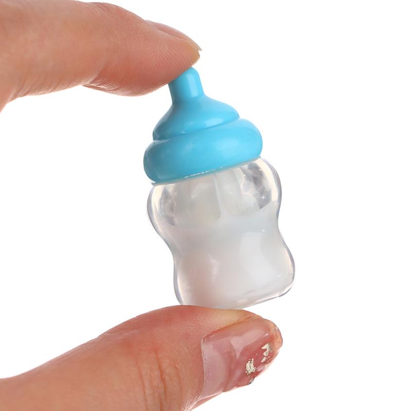 1Pc Kids Pretend Play Games Toys Mini Nipple Baby Doll Pacifier Bottle For Doll
