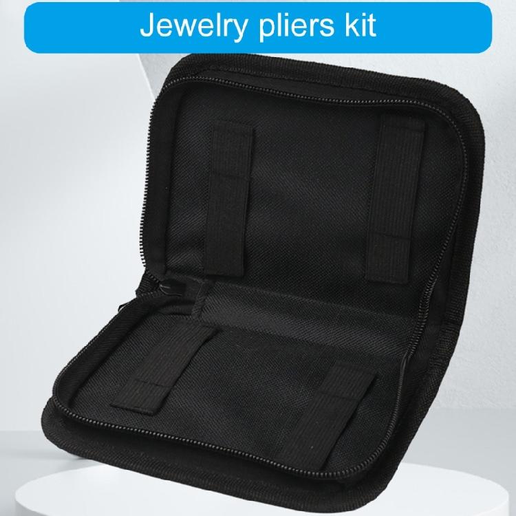 Набор инструментов из искусственной кожи, сумка для инструментов, чехол для инструментов для создателей ювелирных изделий, для защиты плоскогубцев и ножниц