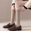 Female Spring and Autumn Cotton Pressure Thin Leg Long Leg Socks