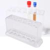 Прозрачная пластиковая подставка для пробирок с 6 отверстиями, полка для бюреток, держатель для пробирок, штатив для пробирок