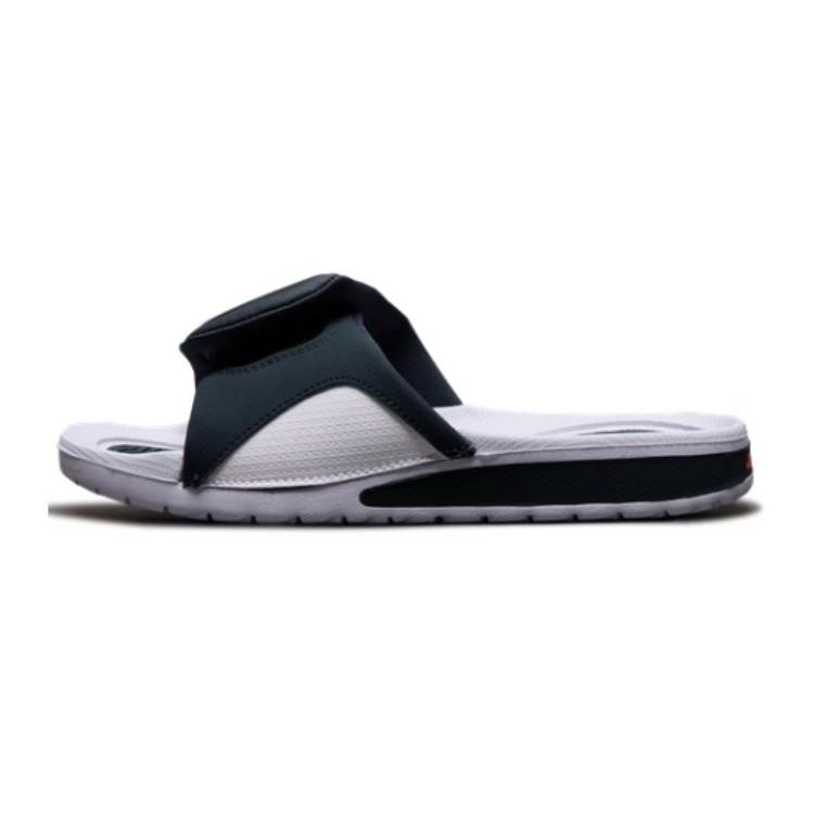 Jordan Casual Comfortable Non-Slip Wear-Resistant Outdoor Slippers Kids Footwear White Black 705171-023