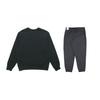 Nike Logo Crewneck Sweatshirt And Casual Woven Sports Pants Set Men Sweatshirt And Pants Set Black BV2667-010+DD5311-010