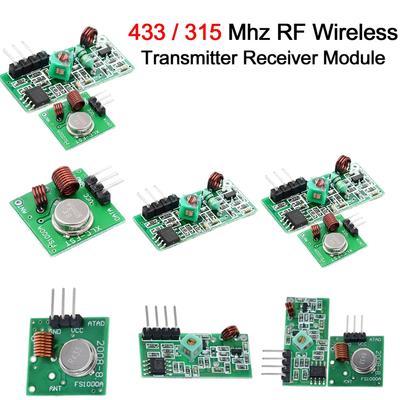 Комплект модулей радиопередатчика и приемника 433 МГц для Arduino/ARM/MCU WL DIY 315 МГц/433 МГц беспроводной