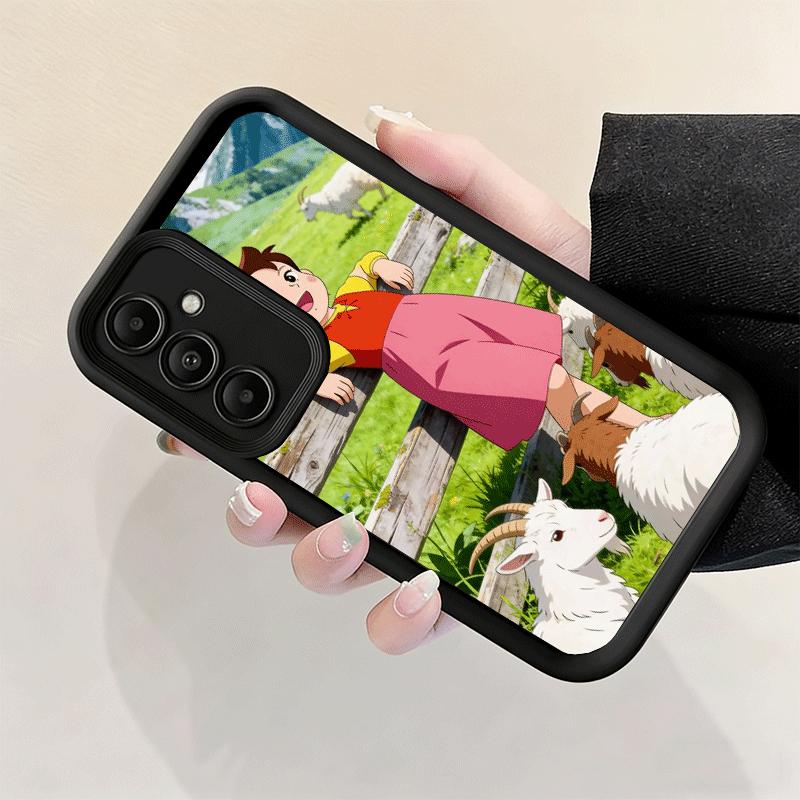 Heidi Cartoon Cute Soft Phone Case for Samsung Galaxy S26 Ultra S25 Edge S24 S23 S22 Plus S21 S20 FE 5G Shell Silicone Funda