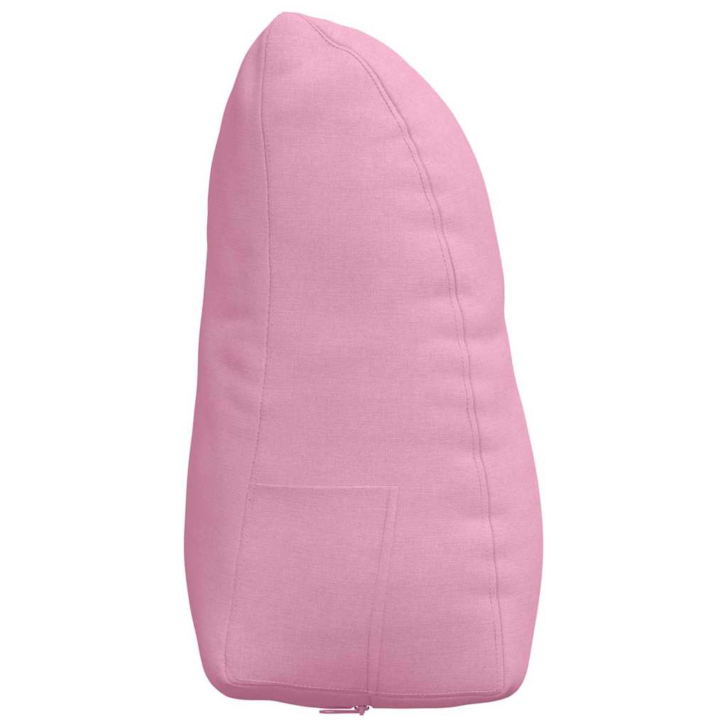 Back Cushion Pink 45 x 24 x 50 cm Fabric