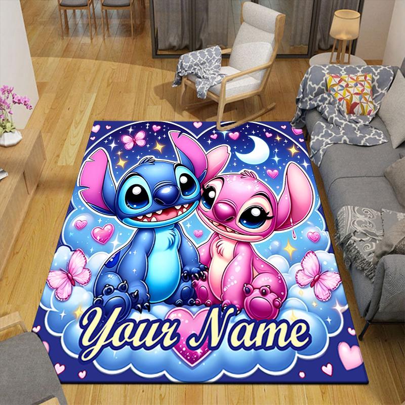 Custom 1Pc Stitch Angel Rug Office Carpet Indoor Outdoor Entrance Doormat Nonslip Soft And Comfortable Living Room D916278
