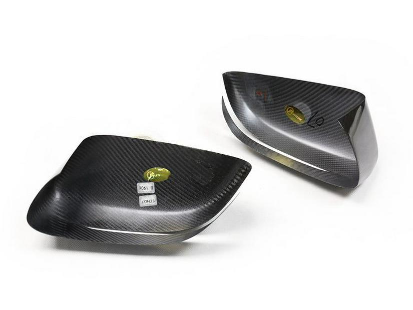 Dry Carbon Fiber Rearview Mirror Cover for BMW G20, G30, G32, G10: 3-8 Series