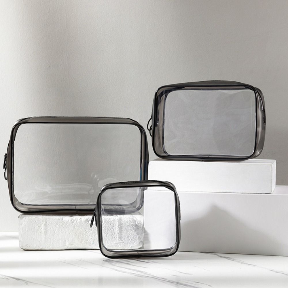 Thicken Doll Outing Storage Pouch PVC Cosmetic Bag Multifunction Doll Display Bag Girl