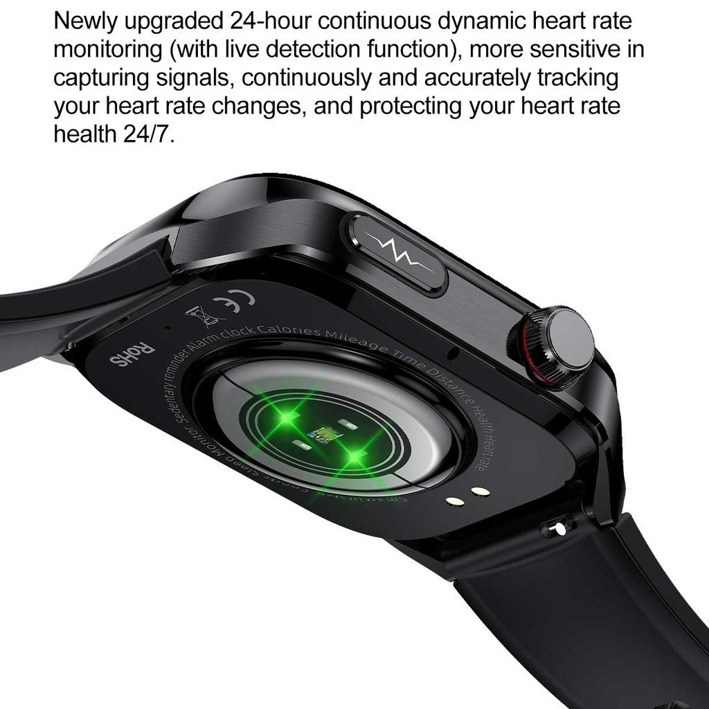 SmartWatch Voice Call Push Reminder Physical Examination Health Watch Blood Pressure UricAcid Blood Oxygen ECG Sport Smart Watch