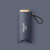 Ultra-Light 14cm Black Coating Sun Umbrella UPF50+ Compact Folding Portable Rainproof Shade for Women Travel Beach Essential