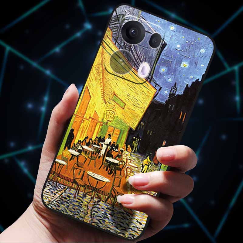 3D Цветочный тисненый чехол для OPPO Reno 13 Reno13 Pro 13F 5G, чехол из мягкого силикона для OPPO Reno13 Pro, задняя крышка