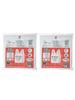 Japan Pack Plastic Bags with Milky 50cm H X 26cm W 14cm D X Easy Extra 100 Bags Per Set of PRH28W Handles, White, Approx. 10L, + 0.017mm Thick,