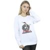 Disney Womens/Ladies The Nightmare Before Christmas Seasons Creepings Wreath Sweatshirt