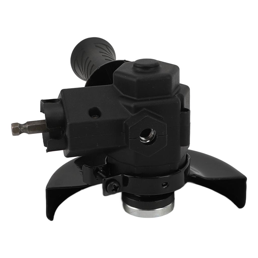 Адаптер для дрели к угловой шлифмашине АБС сталь Преобразователь угловой шлифмашины Головка для электрической дрели Электроинструмент с рукояткой для резки