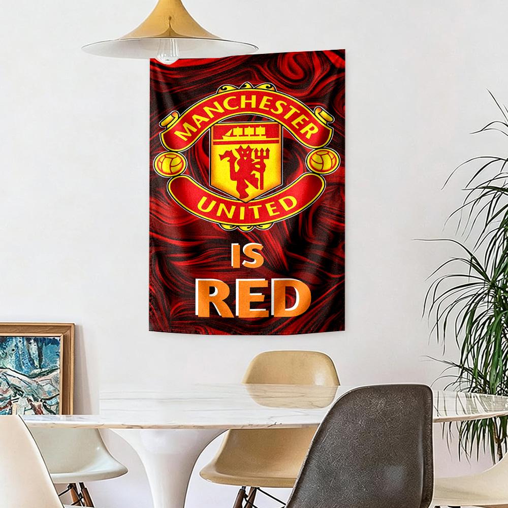Manchester Wall Decor Tapestry Art For Pet Memorial Birthdaywedding Party Backdrop Family Gift