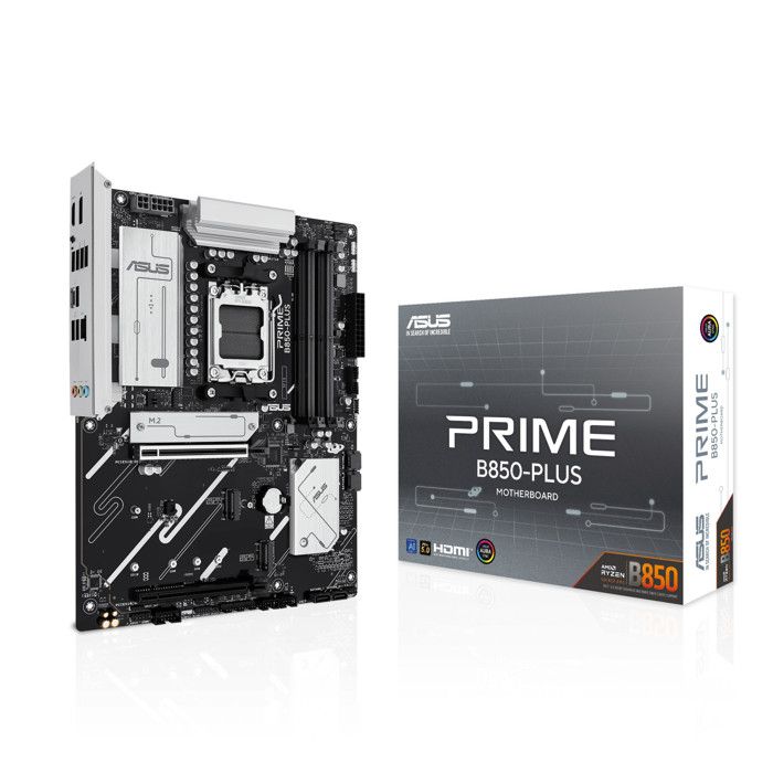 Материнская плата ATX ASUS PRIME B850-PLUS-CSM AMD B850 Сокет AM5 для Ryzen 7000/8000/9000