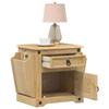 VidaXL Corona Bedside Table 45x35x47.5 Cm Solid Pine Wood, Bedside Cabinet, Side Table, Bedside Cupboard, Cupboard 4005657