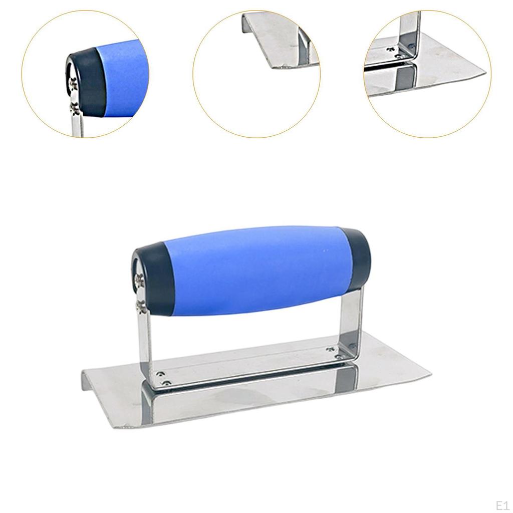Edge Plastering Round Corner Trowel Handheld Drywall Tool Concrete Edger for Finishing Job