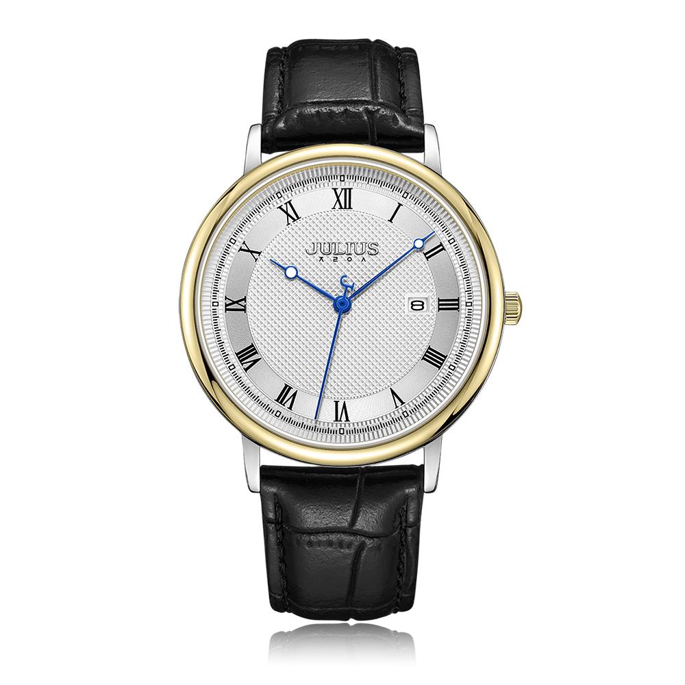Jyullieoseu Ja-1450M Классические мужские кожаные часы