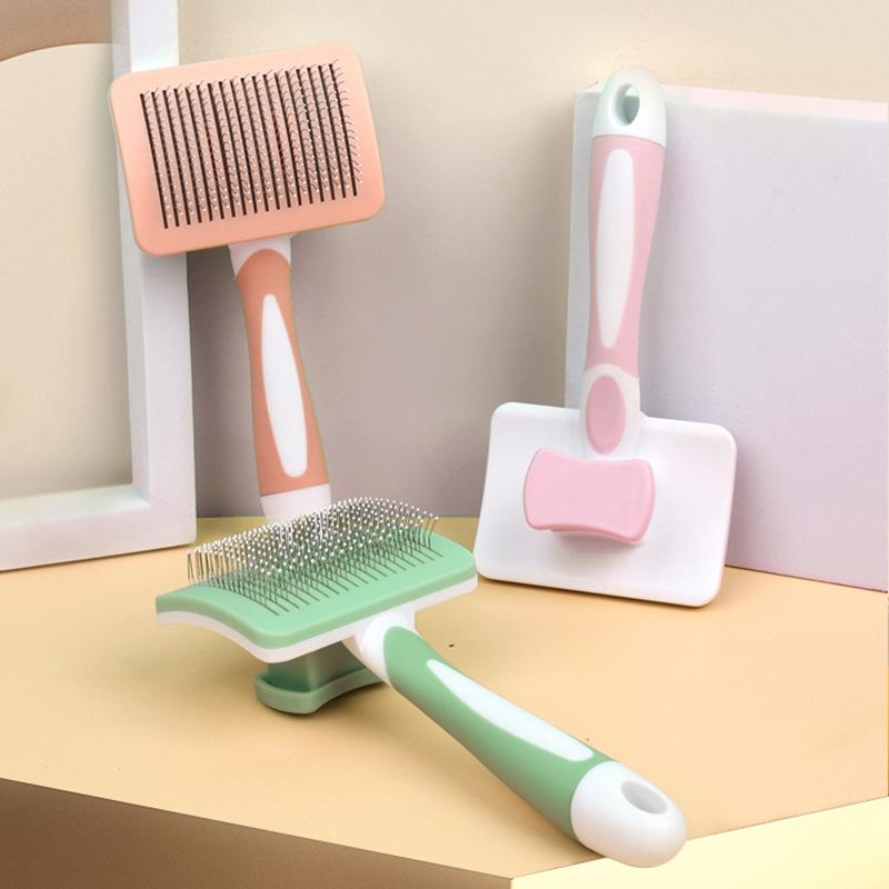 Расческа для выпадения шерсти домашних животных, щетка для собак и кошек, щетка для ухода за длинными волосами, щетка для домашних кошек, средство для удаления волос, чистящая Красота, пуходерка, товары для домашних животных