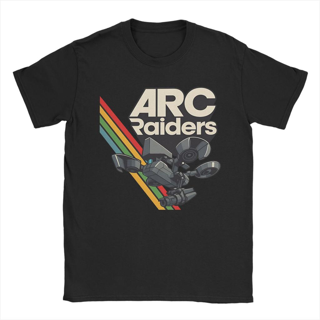 Мужская Женская Футболка с Графикой Arc Raiders Видеоигры Хлопок Верхняя Одежда