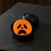 Halloween Classroom Prizes Ghost Bun Stress Ball, Slow Rising Soft TPR Fidget Toy Spooky Sensory for Anxiety Relief, Cute Squeeze in