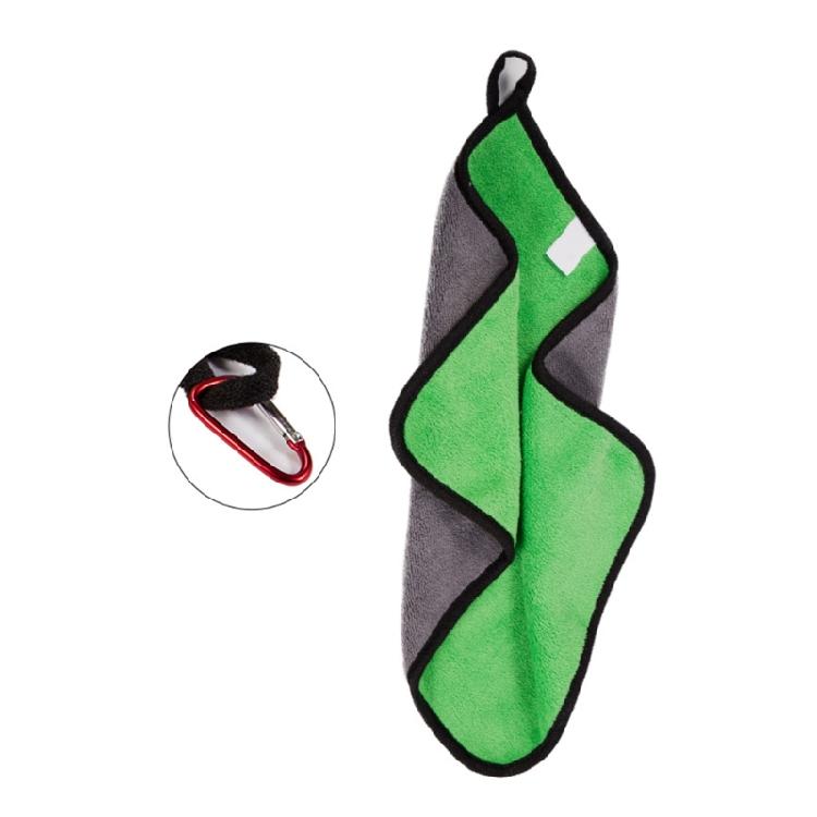 Утолщенное полотенце для чистки рыбы, уличное полотенце из микрофибры для рыбалки с клипсами, спортивное полотенце для рук, подарок рыбаку