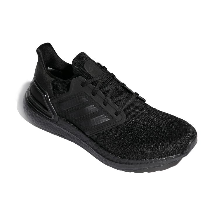 Adidas Кроссовки унисекс UltraBoost 20 Triple Black Red-Fluo G55816