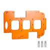 Точный шаблон для деревообработки с регулируемым дизайном для точного вырезания отверстий в мебели и поделочных проектах