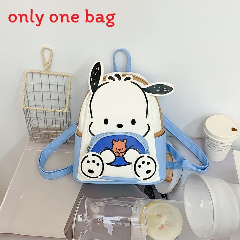Hello Kitty Girls Mini Backpack With Cartoon Pu Material For Casual Daily Use