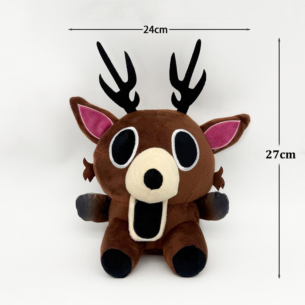 TreasuringU New 99 Night Plush Doll In The Forest Rabbit Stuffed Dolls Game Stand And Sit Elk Deer Stuffed Dolls Birthday Gifts