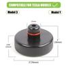Silicone Rubber Jack Pads Black Jack Pad Adapter for Tesla Model 3/Y Only Fit for 25mm Jack Points