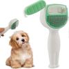 2PCS Pet Grooming Brushes Set, Cat Grooming Supplies, Indoor Dog Cat Massage Double Sided Comb 2 In 1 Pet Brushes Accessories for Home(White)