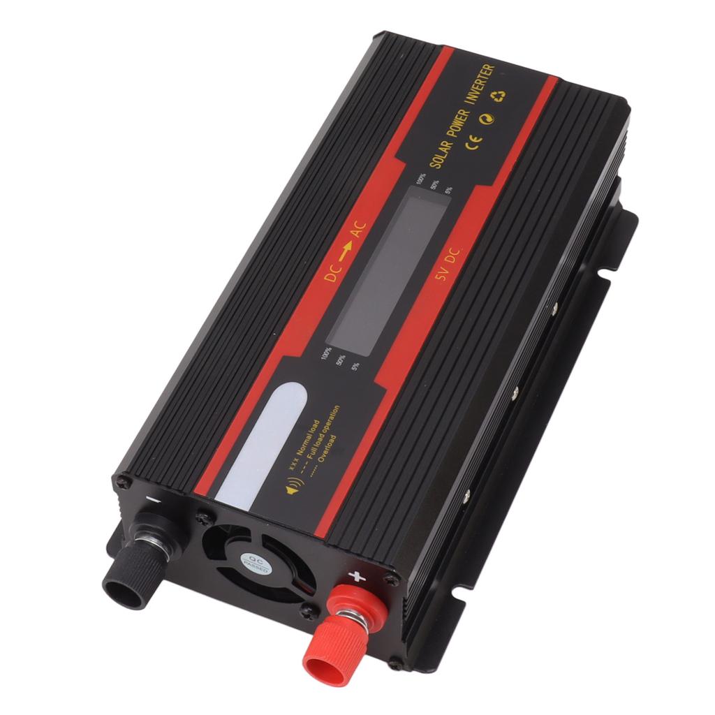 1000W Power Inverter Universal Dual Voltage 12V 24V?220V Car Solar Power Inverter with LCD Display