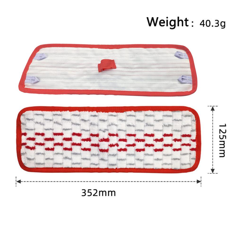 Washable Mop Cloth For Vileda EASYTWIST Microfiber Floor Mop Pads Cleaning Microfibre Floor Mop Pads Spare Parts Accessories