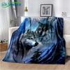 Wolf Throw Blanket Kids Game Sofa Blanket Adults and Children Blanket Blanket for Bed Picnic Blanket Blankets for Beds