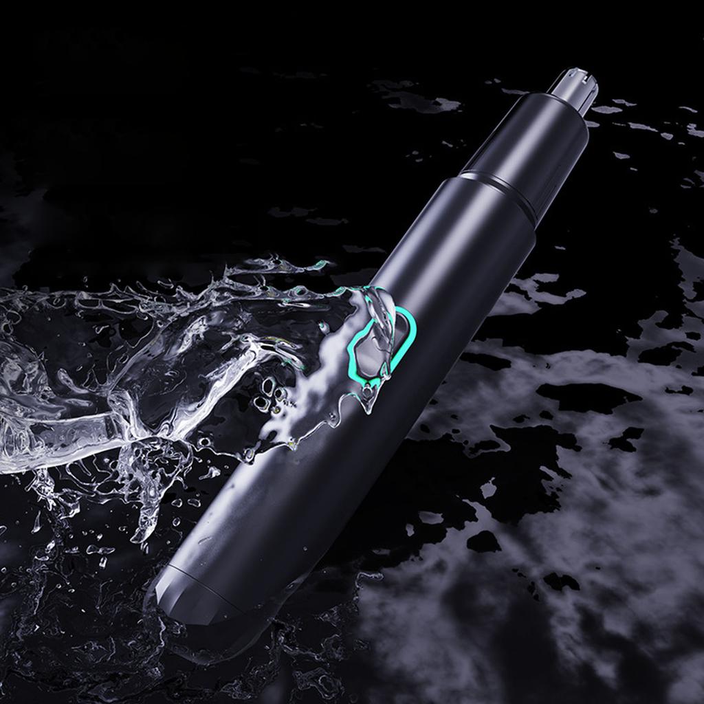 Электрический триммер для носа Профессиональный Водонепроницаемый Портативный Перезаряжаемый Машинка для стрижки волос в носу