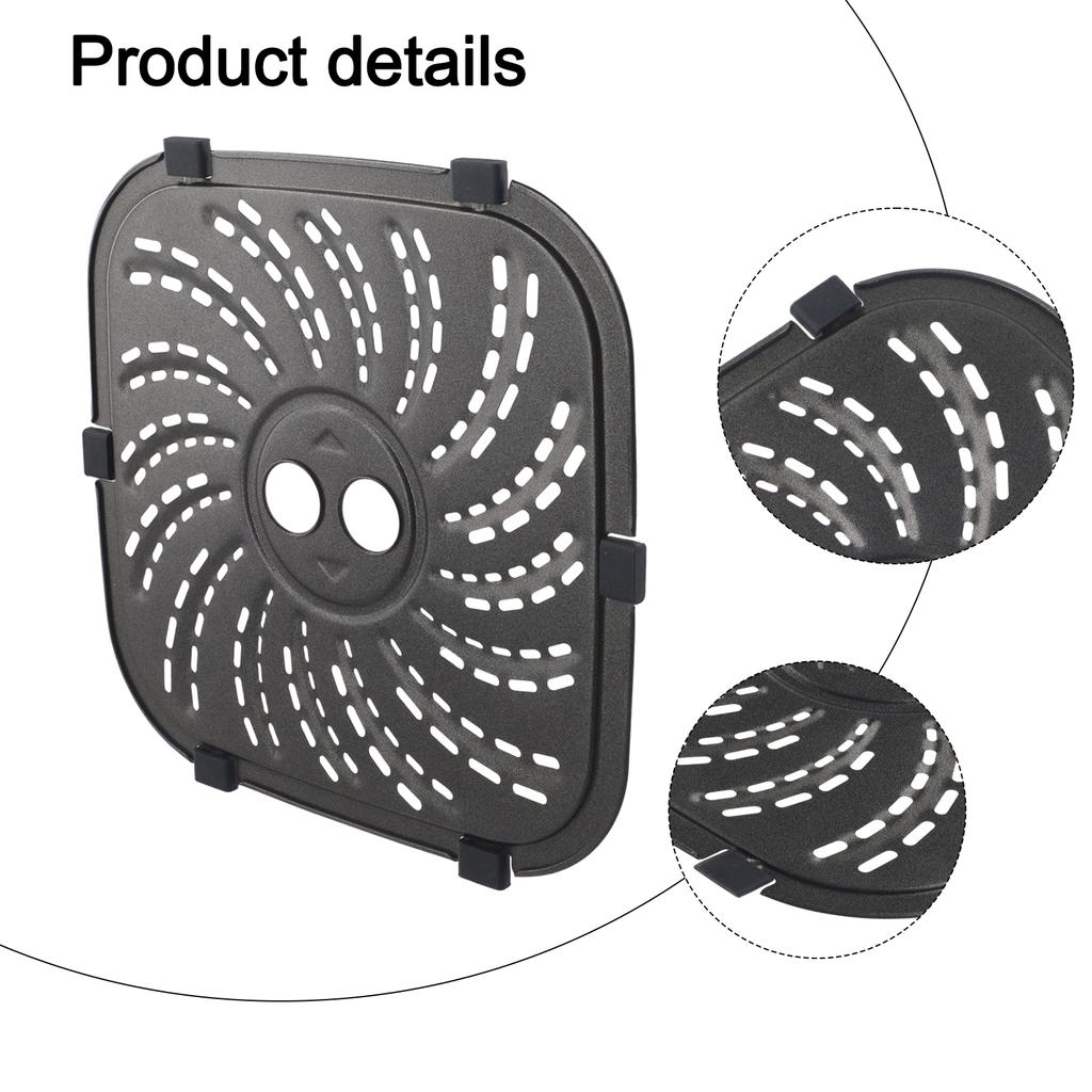 Airfryer Basket Air Fryer Grill Plate For PowerXL For Vortex Pro Air Fryer Plus With Tabs Food Cooking Divider Kitchen Accessory