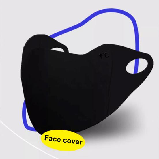 Face Guard Warmth Cold Protection Dustproof Face Shield Solid Color Design Comfortable 3D Fit Face Guard