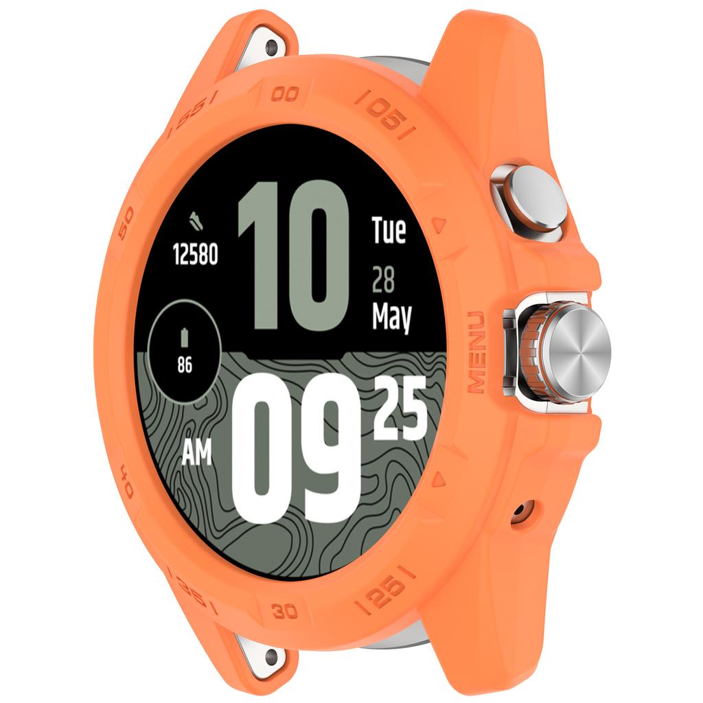 For TicWatch Atlas TPU Protective Case Hollow Design Shockproof Watch Cover