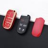 5 кнопок ТПУ чехол для смарт-ключа автомобиля для Jeep Renegade Frand Cherokee Dodge Journey Charger Chrysler 200 300 300 корпус брелок