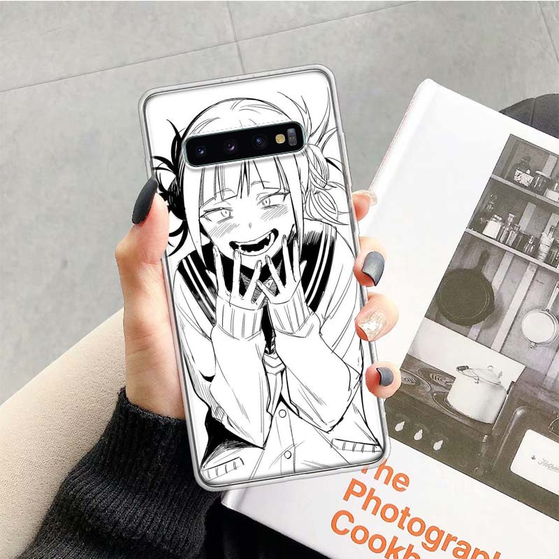 Anime Himiko Toga Boku cute Phone Case For Samsung Galaxy S26 Ultra S23 S24 S25 Edge S20 FE S21 S22 Plus Soft Print Shell Cover