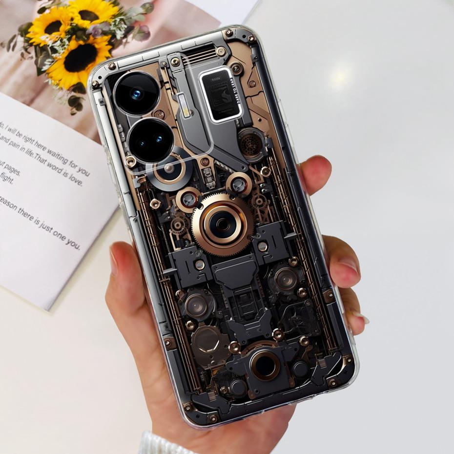 Для Realme GT3 RMX3709 Крутой Мультяшный Чехол-Дракон Для Realme GT 3 GT3 240W 5G Мягкие Силиконовые TPU Чехлы