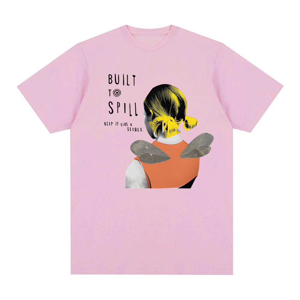 Built to Spill T Shirt Funko Aesthetic High Quality Teeshirt Ropa Mujer Oneck Clothing Graphic Printing Casual Retro Tshirt